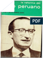 La Reforma Del Agro Peruano - Luis Felipe de La Puente Uceda - Ediciones Ensayos Sociales 1966