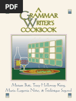 Grammar Writers Cookbook