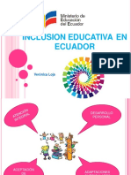 Inclusion Educativaen Ecuador