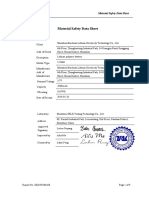 MSDS Report