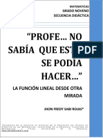 Modulo Secuencias Didacticas Funcion Lin PDF