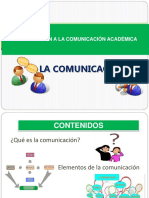 1 La Comunicación Elementos Clases