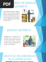 Factores de Riesgo Quimico