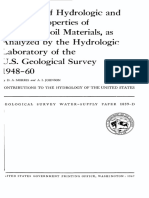 Morris and Johnson - Summary of Hydrologic and Physical Properties of Rock and Soil Materials