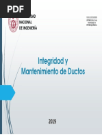 Integridad y Mantenimiento de Ductos