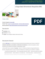 Curso Gestión de La Seguridad Alimentaria Requisitos BRC FOOD Versión 8