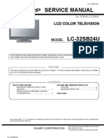 Service Manual: LCD Color Television