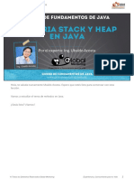 CFJ A Leccion Memoria Stack y Heap en Java PDF