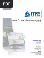 Active Console 2 Reference Manual: Europe, Middle East & Africa