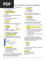 Evaluacion Electricista Industrial IV Semestre - Lima Actual