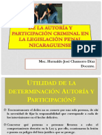 Autoría y Participación