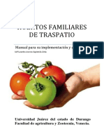 Huertos Familiares de Traspatio