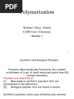 Polymerisation