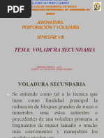 Voladura Secundaria