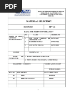 LAB 2 - The Selection Strategy
