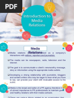 Media Relations Module 3