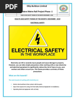 Electrical Safety Theme - December 2019