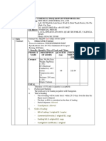 Commercial Invoice