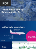 Time Series Anomaly Detection With DL