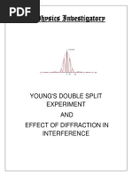 Physics Investigatory