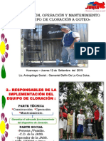 A-4. Construccion, Operacion y Mantenimiento Del Equipo de Cloracion PDF