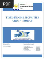 Fixed Income Securities Assignment