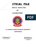 Daa Practical File