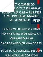 Acto de Amor..letra de Cancion