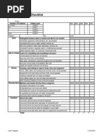 5S Workplace Scan Checklist