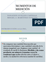 Instrumentos de Medición Pre