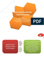 Spektrofotometer Serapan Atom (SSA) & Spektrofotometer Emisi Atom (SEA)