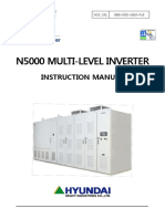 Hyundai Medium Voltage VSD N500 Series Instruction Manual