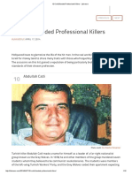 10 Cold-Blooded Professional Killers - Listverse PDF