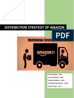 Distribution Strategy of Amazon - Report