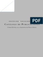 Catálogo de Publicaciones 2010 PDF