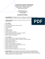 Diagnostico General 6to Grado 2019-2020