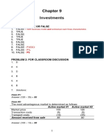 Chapter 9 Investments Ia Part 1a