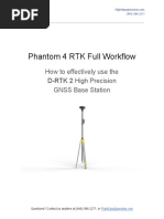 Phantom 4 RTK Full Workflow