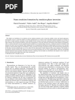 Nano-Emulsion Formation by Emulsion Phase Inversion PDF