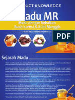 Product Knowledge Madu MR