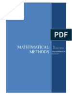 Mathematical Method Muzammil Tanveer PDF