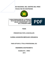 Caracterización de La Producción Apícola en Junin