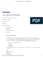 ALL HEI STANDARDS - HEI - in Partnership With Techstreet