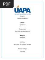 Informática para Agrimensores Tarea 1