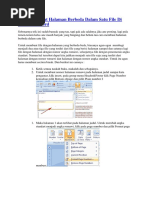 Tata Cara Membuat Halaman Berbeda Dalam Satu File Di Microsoft Word