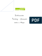 1/25 - Dictionnaire Touareg-Français (Dialecte de L'ahaggar) - Charles de Foucauld - Avertissement (1-13)