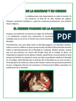 Historia de La Navidad y Su Origen