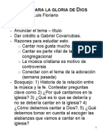 Efesios 5.19 Cantando para La Gloria de Dios