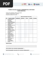 Formato de Evaluación Al Tutorado