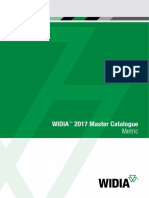 WIDIA 2017 Master Catalog Metric